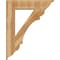 Ekena Millwork Olympic Traditional Rough Sawn Bracket, Western Red Cedar, 6"W x 32"D x 40"H BKT06X32X40OLY01RWR - alternate 4